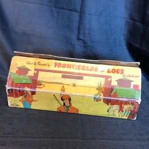 VGT Disney Frontierland Logs Including instructions Great vintage look from 50s